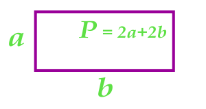 Площадь прямоугольника  и квадрата через периметр и одну из сторон